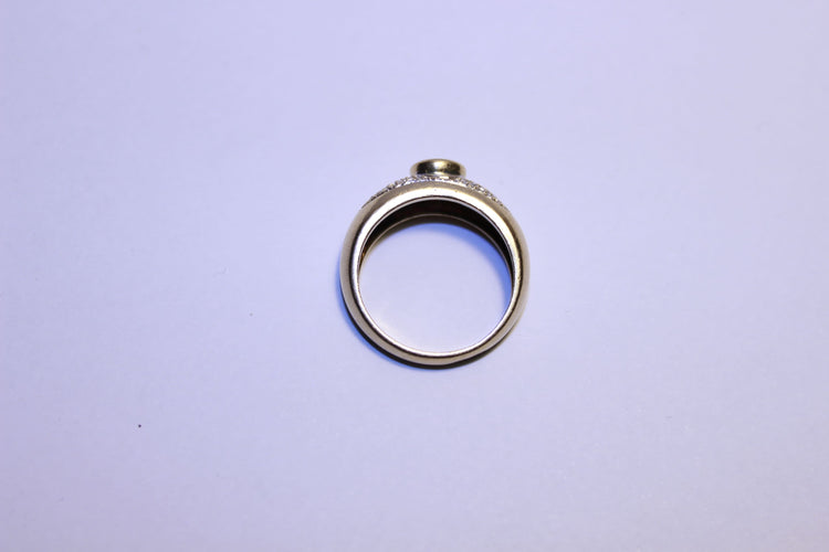 Bague 52 Bague Or jaune Diamants 58 Facettes