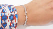 Bracelet 14.5cm Bracelet rivière en or blanc et diamants 58 Facettes 32158