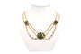 Collier Collier Napoléon III en or jaune 18 carats et émail serti de strass 58 Facettes 13650