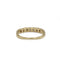 Bague 50 Demi-Alliance - Or jaune & Diamants 58 Facettes 250430R