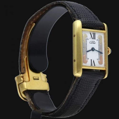 Montre Cartier Montre Tank Vermeil 58 Facettes MT44359