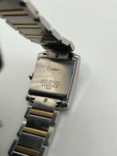 Montre Cartier - Montre Tank Française 58 Facettes