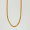 Collier Collier or jaune maille paillasson 58 Facettes LP484