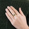 Bague 54.5 Bague or jaune 58 Facettes 2086301