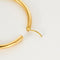 Boucles d'oreilles Anneaux d'oreilles en or jaune 58 Facettes COL28822
