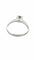 Bague 57 Solitaire diamant 1 carat , or blanc 18 carats 58 Facettes