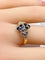 Bague 51 Mauboussin - Bague en or jaune 18 carats et saphirs et diamants 58 Facettes AB670