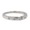 Bague 56 Bague Or blanc Diamant 58 Facettes 3904632CN