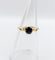 Bague 51 Bague - Solitaire vintage en or 18k et saphir naturel 0,50 carat 58 Facettes A06640