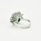Bague 53 Bague émeraude entourage diamants 58 Facettes GU1