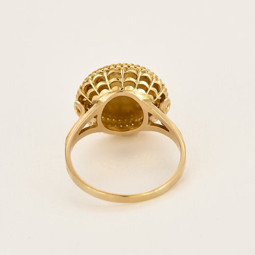 Bague 64 AUGIS - Chevalière en or jaune 58 Facettes ROD34022
