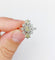 Bague 51 Bague marquise art déco or blanc, diamant jaune et diamant blanc 58 Facettes A05663