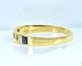 55 Bague en or jaune et saphirs 58 Facettes AB569