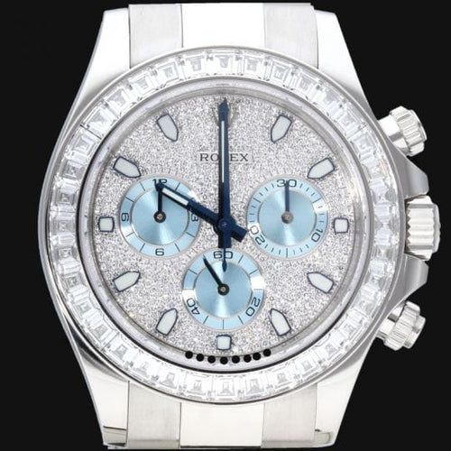 Montre Rolex Montre Daytona Platinum 58 Facettes MT44378
