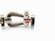 Bracelet bracelet FRED force 10 gm 0b0005 manille en or blanc 18k 2 cordons 58 Facettes 271113