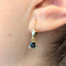 Boucles d'oreilles Boucles d'oreilles or jaune diamants saphir 58 Facettes 31232