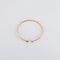 Bracelet Bracelet Jonc or rose diamants 58 Facettes