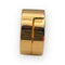 Bague 63 Bague anneau géométrique en or jaune 750 (18k) 58 Facettes 149061657
