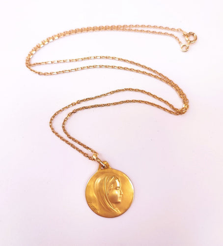 Pendentif AUGIS - Médaille Vierge 58 Facettes Med.Vierg-873