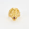 Bague 59 BAGUE TETE DE LION 58 Facettes M8864