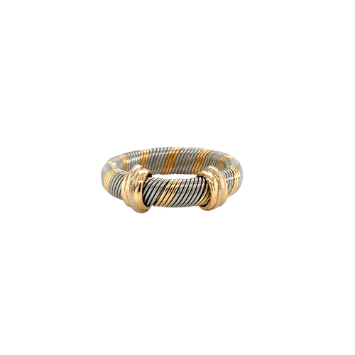 Bague 47 Cartier - Bague Motif trinity Acier et or 58 Facettes 1.0000024/1