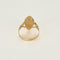 Bague 51,5 Bague en or jaune à motif de vierge à l'enfant émaillée 58 Facettes MON0593