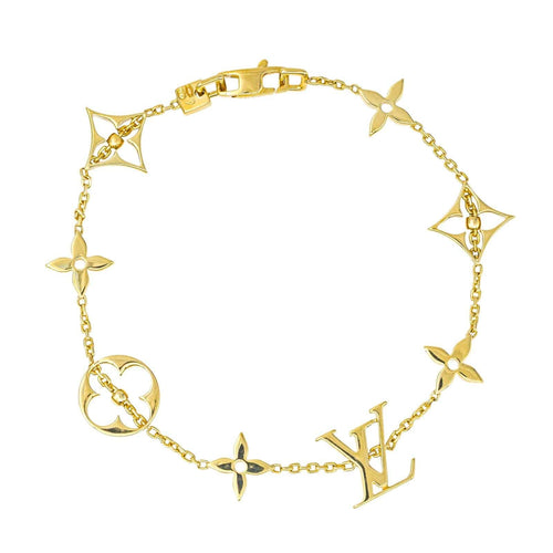 Bracelet Louis Vuitton Bracelet Idylle Blossom Or jaune 58 Facettes 4045778CN