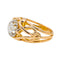 Bague 55 Bague Solitaire Or jaune, Platine Diamant 58 Facettes 3455901CN