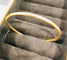 Bracelet Bracelet jonc massif or jaune 58 Facettes
