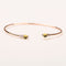 Bracelet POMELLATO-Bracelet jonc ouvert péridots diamants en or jaune 58 Facettes
