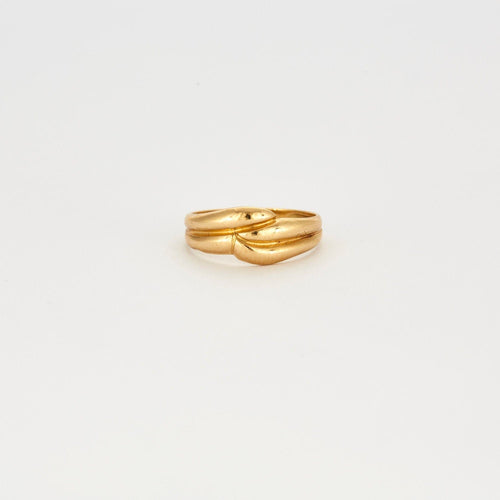 Bague Bague entrelacée or jaune 58 Facettes LP185