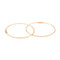Boucles d'oreilles Ginette NY Boucles d'oreilles Créoles  Or rose 58 Facettes 2678584CN