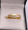 Bague 58.5 Bague jarretière or ornée de rubis et diamants 58 Facettes