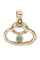 Pendentif Pendentif pour collier de perles émeraudes et diamants 58 Facettes 086861