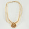 Collier Collier or jaune perle et diamants 58 Facettes LP751/9