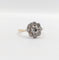 Bague 52.5 Bague marguerite antique or jaune 18k et 1,00 carats diamant taille ancienne (circa 1900) 58 Facettes A05938