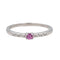 Bague 54 Mauboussin Bague Capsule d'émotion Or blanc Rubis, Diamant 58 Facettes 3748514CN