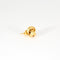 Boucles d'oreilles Puces d Oreille Or Boule Torsadée 58 Facettes