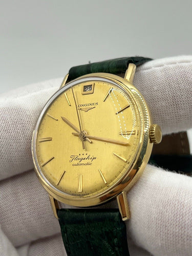 Montre Longines Flagship 3407 Automatique Or 18K 58 Facettes