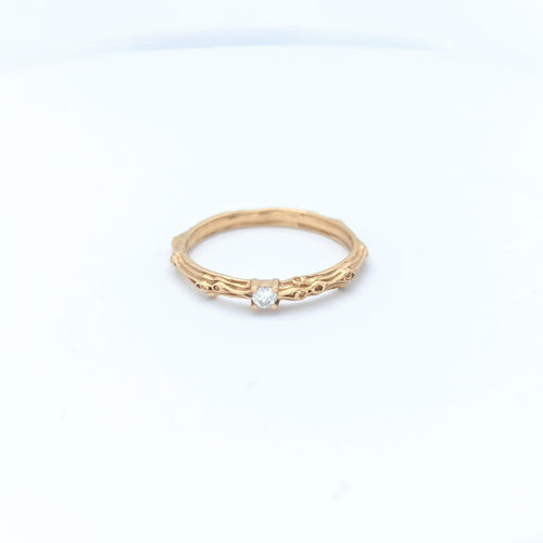 Bague 52 MAUBOUSSIN - Bague or rose et diamant 58 Facettes 30089