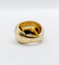 Bague 43.5 Bague bombé dôme or 18k diamant taille brillants en serti étoilé (circa 1950) 58 Facettes A05072