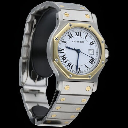 Montre Cartier Montre Santos Octagon 58 Facettes MT44113