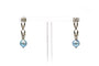 Boucles d'oreilles Boucles d'oreilles Art Nouveau en or blanc 18 carats serties de perles et de diamants 58 Facettes 22756