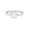 Bague 53 Bague or blanc, diamant 1,08 carat. 58 Facettes 33536
