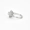 Bague 56 Bague marguerite diamants en or et platine 58 Facettes