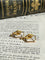 Boucles d'oreilles Boucles d'oreilles anciennes en or jaune 18k 58 Facettes