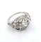 Bague 48 Superbe bague Art Déco en platine avec diamants taille ancienne 58 Facettes