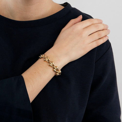 Bracelet BRACELET DES ANNEES 50 TOUT OR 58 Facettes 34200337