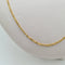 Collier Chaîne en or jaune 58 Facettes
