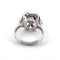 Bague 48 Anello en or blanc 18k et diamants 58 Facettes